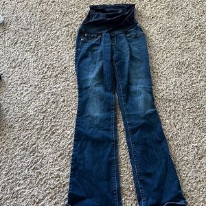 Maternity indigo brand jeans super comfortable and stretchy